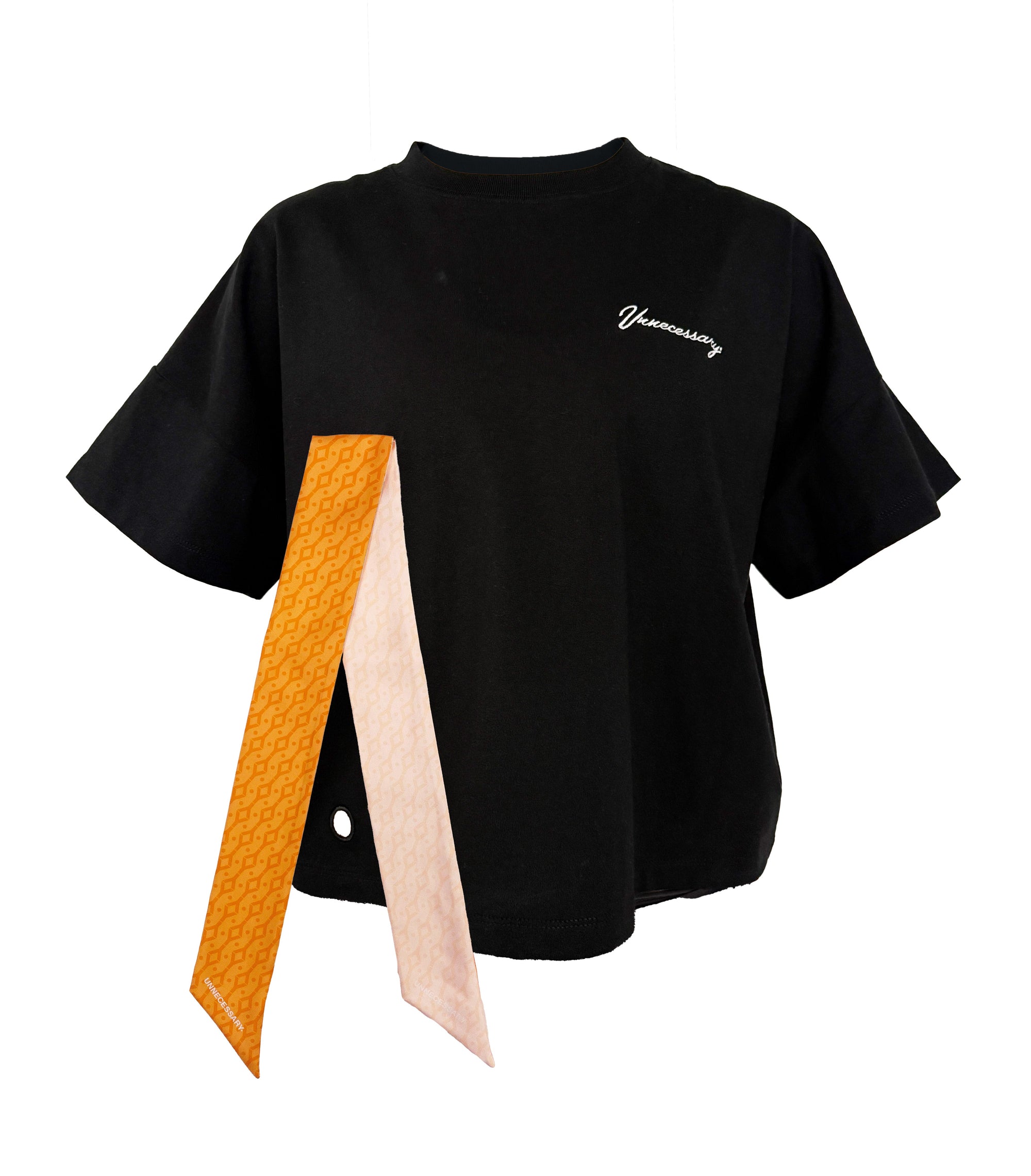 BLACK BOX CUT T-SHIRT + TWILLY