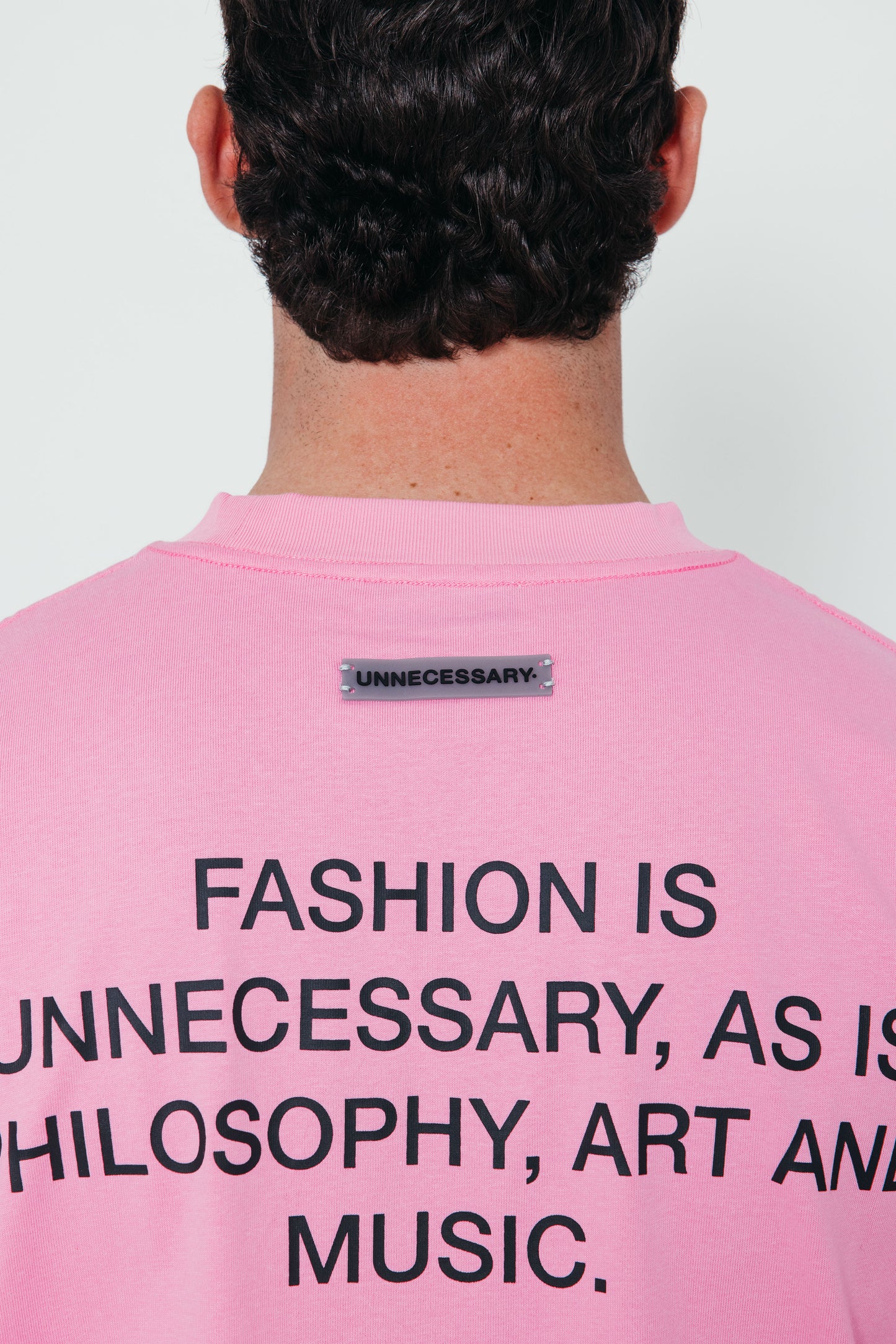 UNNECESSARY Survival T-Shirt | Hot Pink