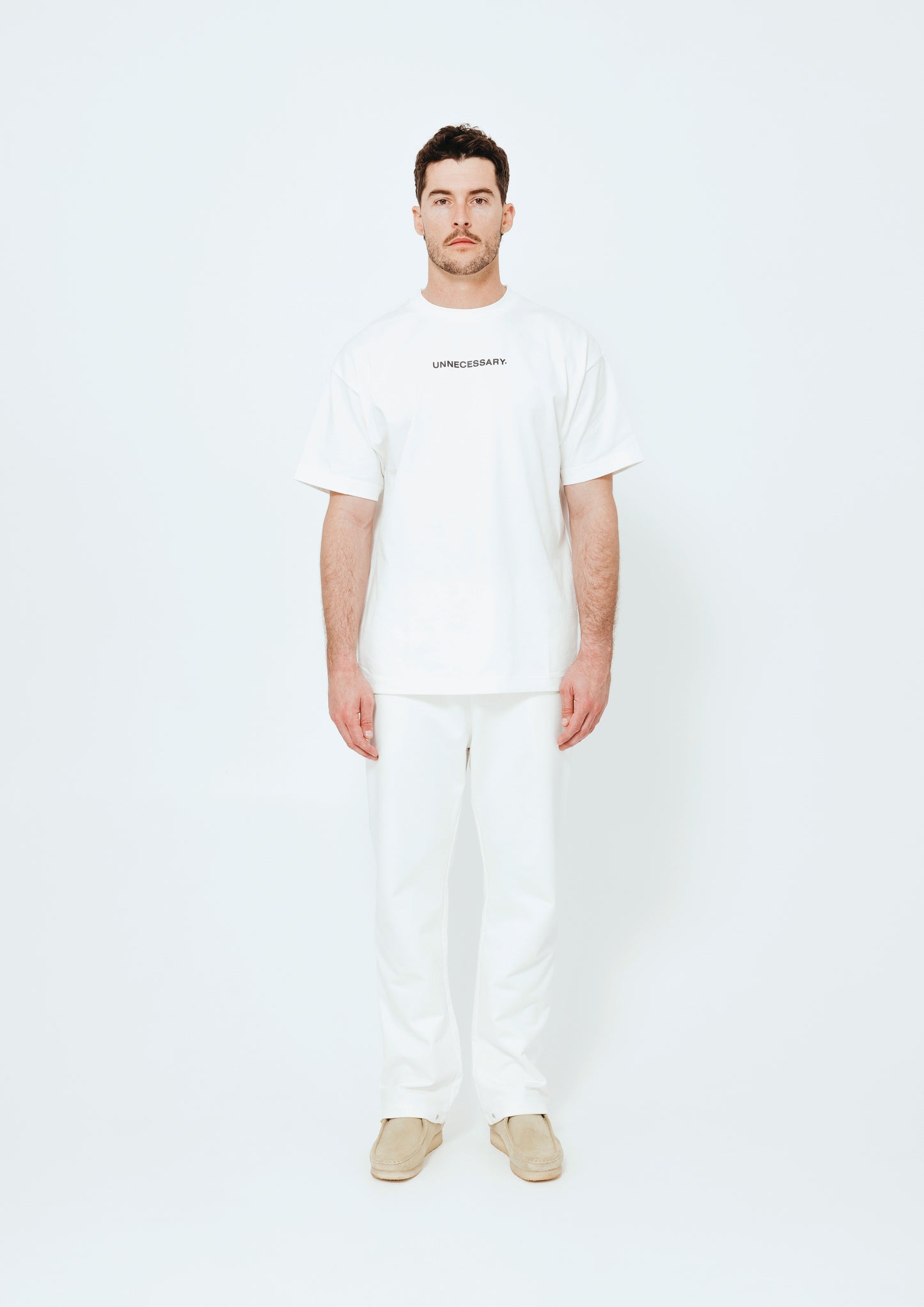 UNNECESSARY Survival T-Shirt | Bone White