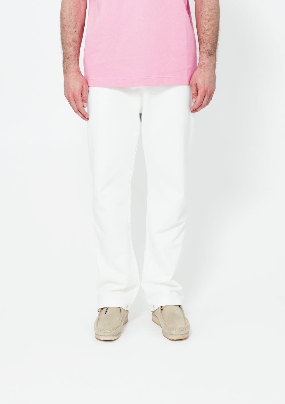 UNNECESSARY Straight-Leg Sweatpant | Bone White